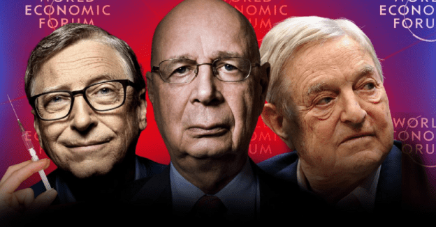 Soros, Schwab a Gates jsou „nesvatou trojicí“, která zosnovala naši dystopickou minulost, přítomnost a budoucnost