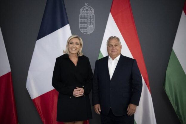 Orbán a Le Pen