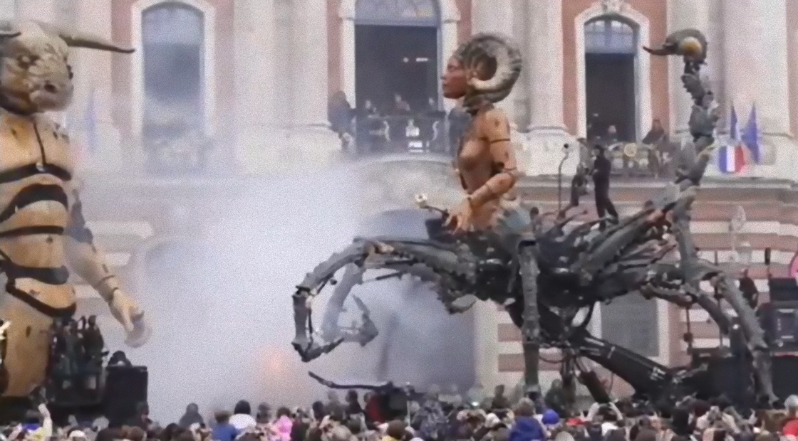 Brány pekla se otevřely ve Francii: Macron financoval megaritual s obětováním dětí bohu Baalovi s démony Nephilim