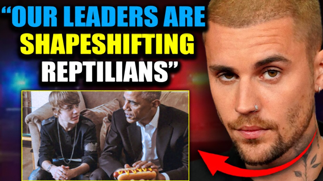 Justin Bieber prozradil, že se Barack Obama během pedofilní orgie ve Washingtonu „proměnil v reptiliána“